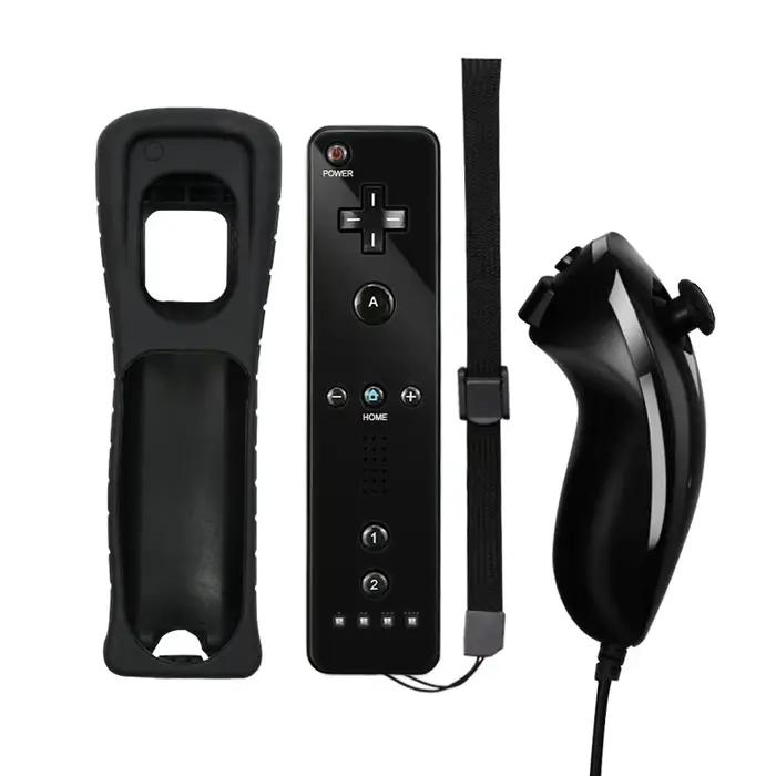 Nouveau pour Wii 2 en 1 ensemble manette sans fil télécommande