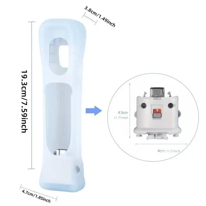Adaptateur de capteur Motion Plus pour Console Nintendo Wii