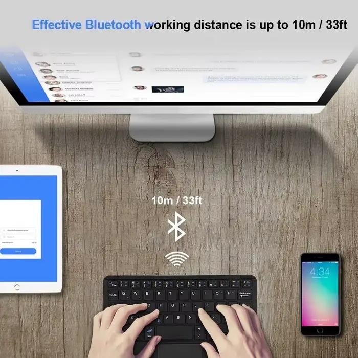 Clavier Bluetooth tactile pour tablette Android