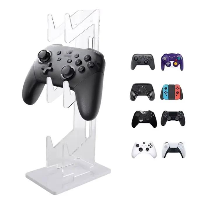 Support de manette de jeu en acrylique à 3 niveaux