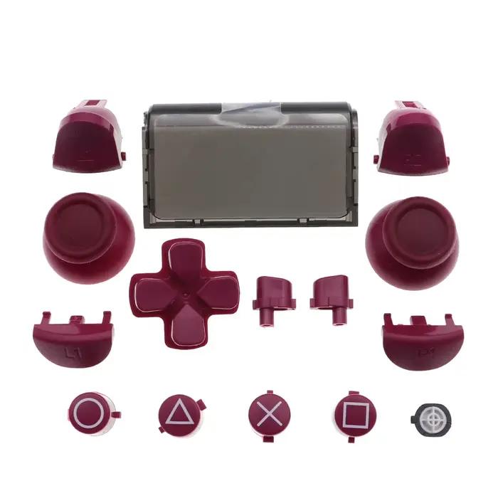 Ensemble complet JoysUniverse R1 L1 Inter inj DSub Direction Key lèvent de certes ABXY pour PS4 Pro Slim JDS 040 Contrôleur de JDS-040