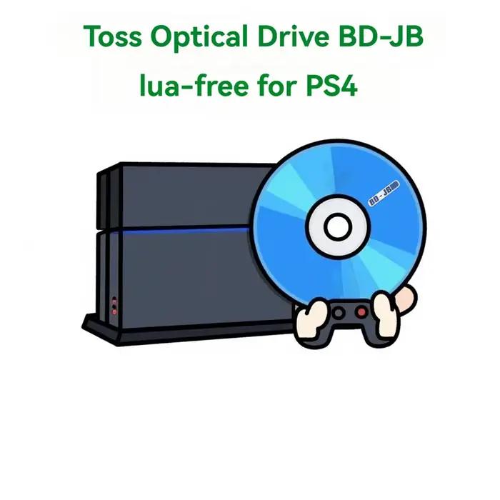 Disque PS4 Jailbreak - Botte tout-en-un à 1 clic pour FW 9.0-12.52 - Aucun PC nécessaire! Jouer aux jeux de secours