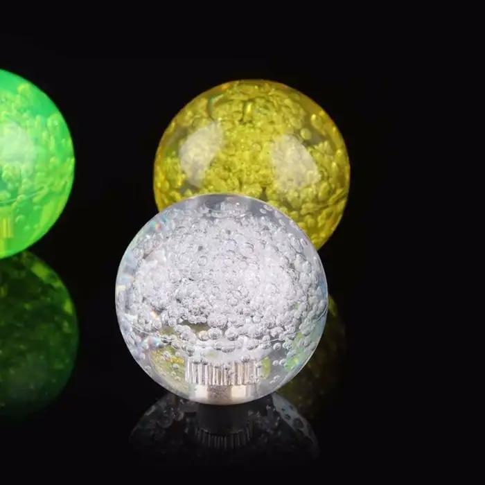 Console de jeu Joystick poignée bulle pour joystick cristal Rocker boule tête poignée boule supérieure Arcade jeu Machine de jeu Joystick