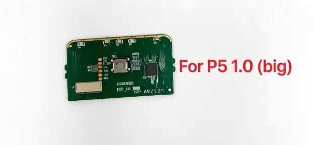 Pavé tactile pour manette PS5 BDM-010 BDM-020 030 avec câble flexible à ruban 16 broches 18