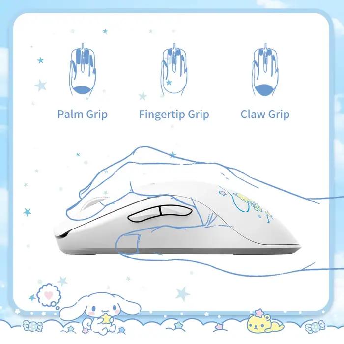 Souris sans fil AKKO AG ONE Light Cinnamoroll 500mAh Bluetooth 5.0 et 2.4G double mode