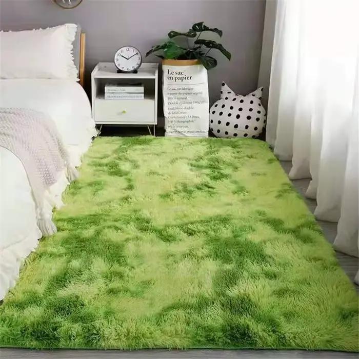 Tapis en velours épais pour salon, en peluche, pour chambre d'enfants, tapis de sol moelleux, fenêtre, chevet, décoration de la maison, tapis doux