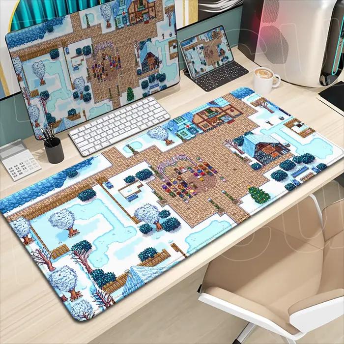 Tapis de souris pour jeu de simulation agricole Stardew Valley