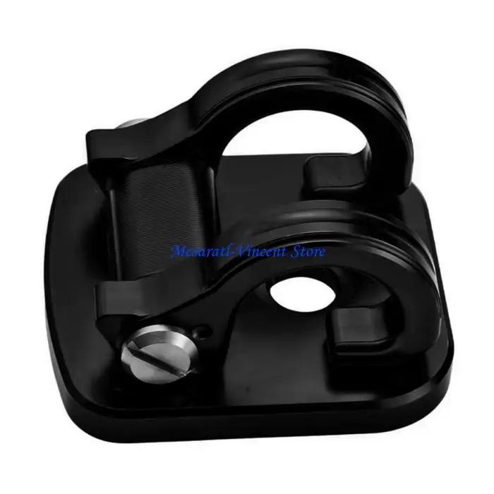 Support robuste A70F construction en aluminium sécurisée pour utilisation vélo occasions spéciales occasions quotidiennes pour cyclistes passionnés de moto avec installation facile en aluminium robuste pour tenir sacs à dos sacs de courses équipements de sport en couleur argent bleu or rouge violet