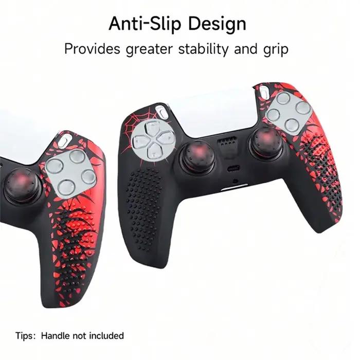 Housse de protection antidérapante en Silicone pour contrôleur PS5