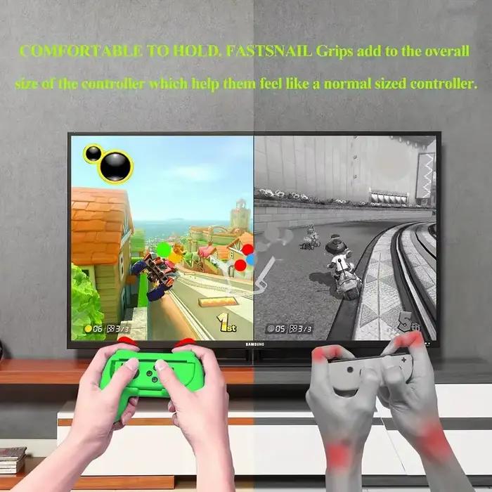 Poignées compatibles avec les thoracSwitch OLED, Joy-Con, Switch Grip