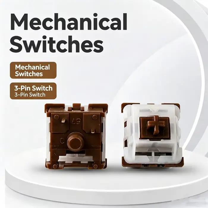 Interrupteurs tactiles KTT KU Switch 3Pin Clicky