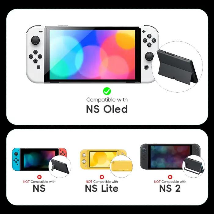 Coque en cristal pour console Switch OLED – Protection supérieure et design élégant