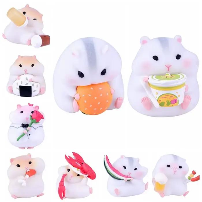 Figurines de la série Flocage Mouse Hamster