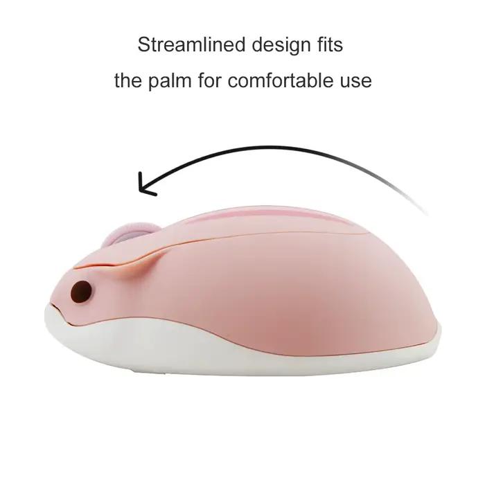 Mini souris ergonomique Bluetooth 2.4G +