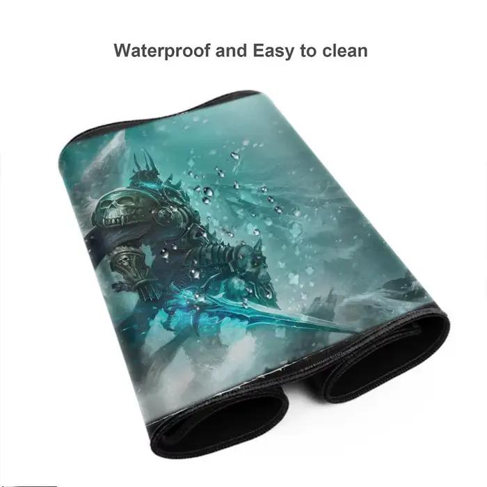World of Warcraft Lich King tapis de souris PC HD Anime accessoires de jeu clavier