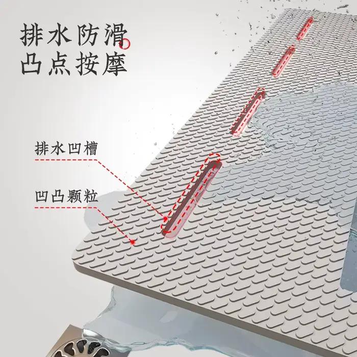 Salle de bain tapis antidérapants salle de douche maison bain salle de bain tapis de sol imperméable enfants toilette salle de bain anti-chute tapis de pied