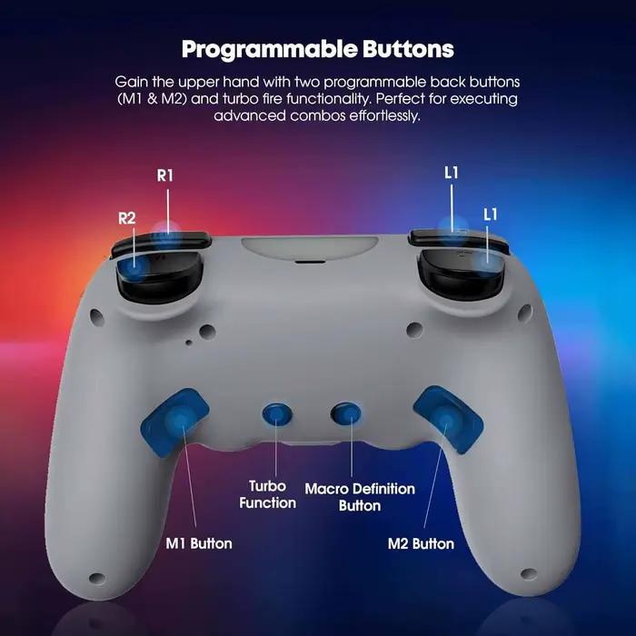 Manette sans fil TP5-35137 pour PS5 avec double vibration