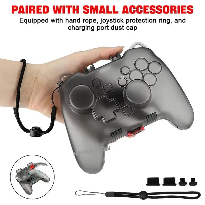Étui de protection transparent pour manette Switch 2 Pro