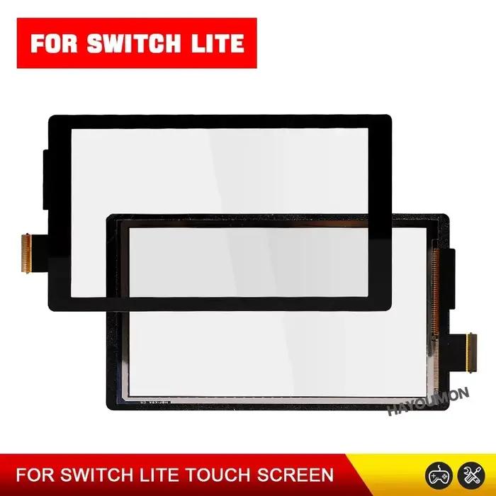 Écran tactile noir et blanc pour console de jeu Switch Lite