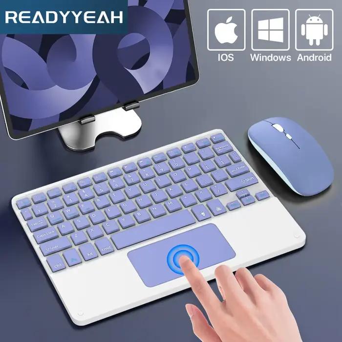 Pavé tactile clavier Bluetooth pour téléphone intelligent PC ordinateur portable