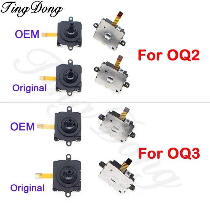 2 pièces 3D analogique gauche droite Joysticks Module de remplacement pour Oculus Quest 2/3 OQ2 OQ3 contrôleur pistolet