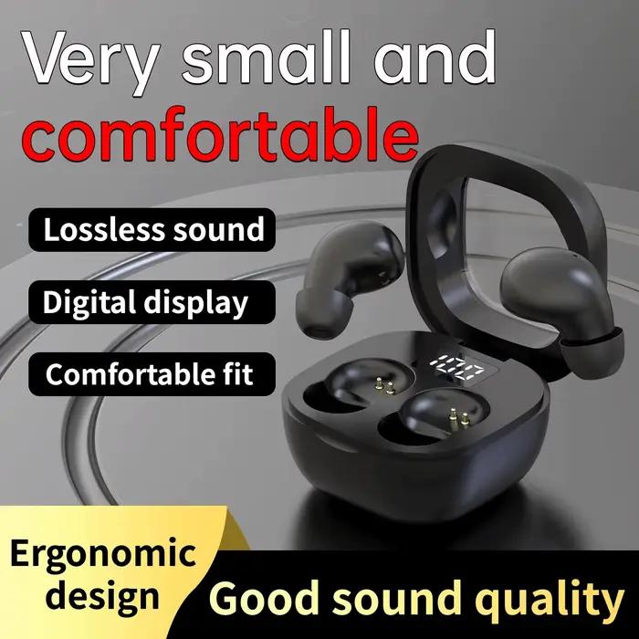 Mini écouteurs sans fil Bluetooth invisibles pour petits conduits auditifs, écouteurs de sommeil discrets et confortables pour écouter en toute discrétion