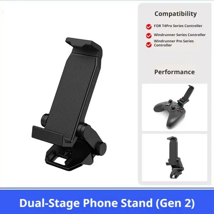 Support de téléphone réglable pour manette GameSir T4 Pro