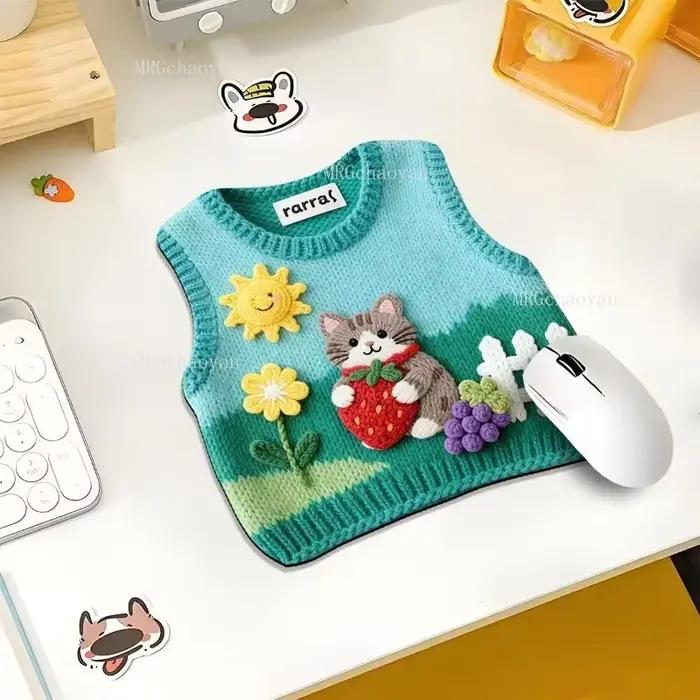Nouveau tapis de souris imprimé avec motif de dessin animé
