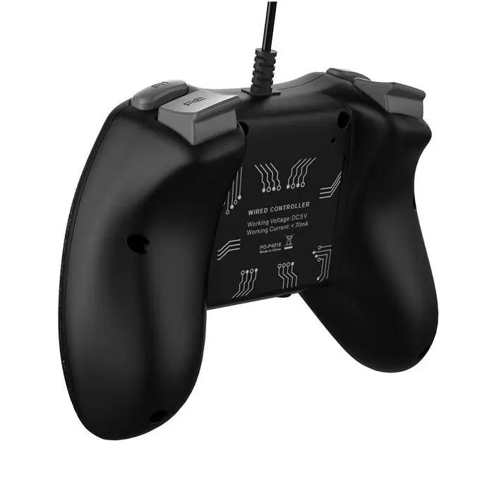 Contrôleur de jeu filaire PG-P4018 pour PS4/PS4 Slim/PS4 Pro/PS3/PC