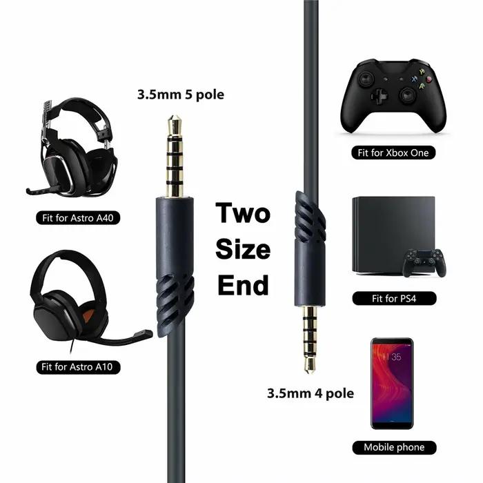 Câble Audio de remplacement pour casque de jeu