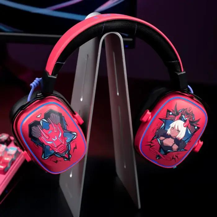 VALKYRIE VK S1 casque de jeu sans fil Triple Mode Microphone détachable 15ms Ultra-faible latence