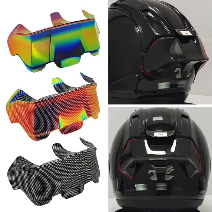 Garniture arriere aero dynamique pour casque arai rx7x rx7v rx7x vz-ram casque moto aeriodynamique sportif elegance performance