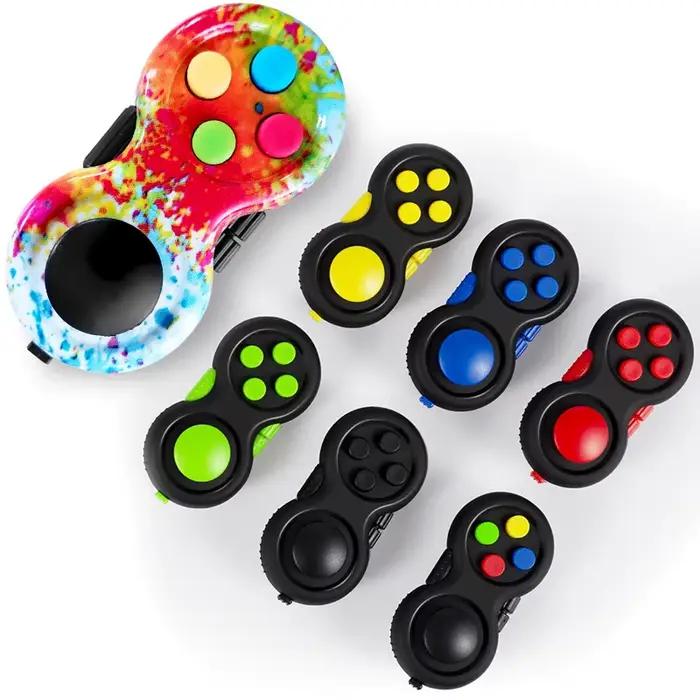 Nouveau coussin de contrôleur Fidget de qualité supérieure avec 8 fonctions