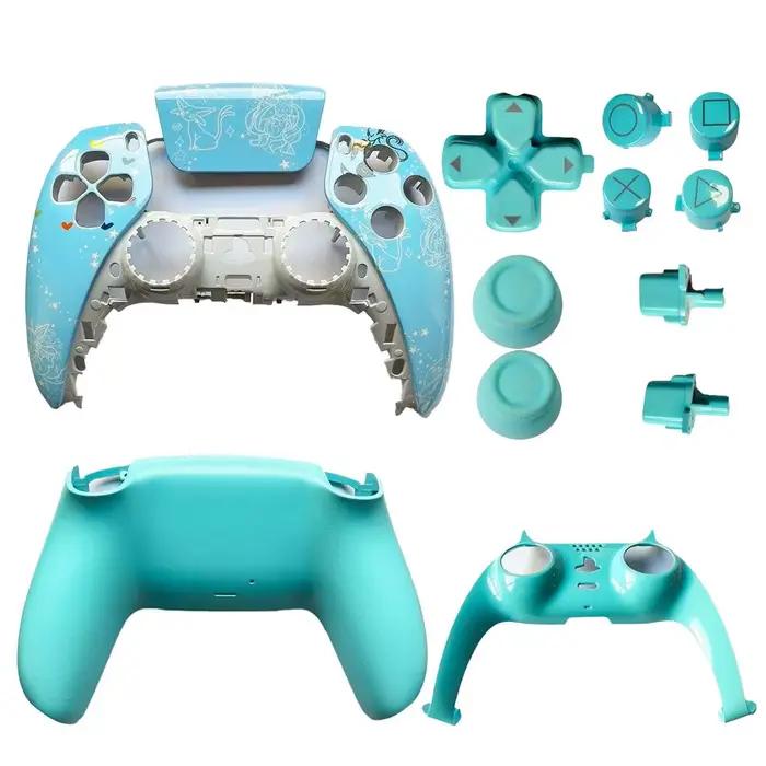 Kit de coque en édition limitée pour manette PS5 plaque frontale pavé tactile bande garniture ABS PC protection personnalisation joueur occaions spéciales