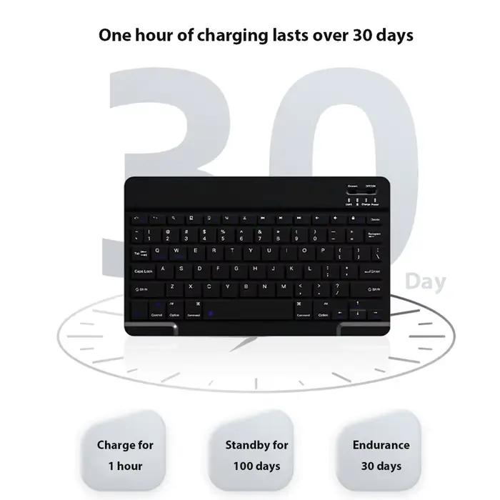 Clavier sans fil Bluetooth universel pour téléphone portable