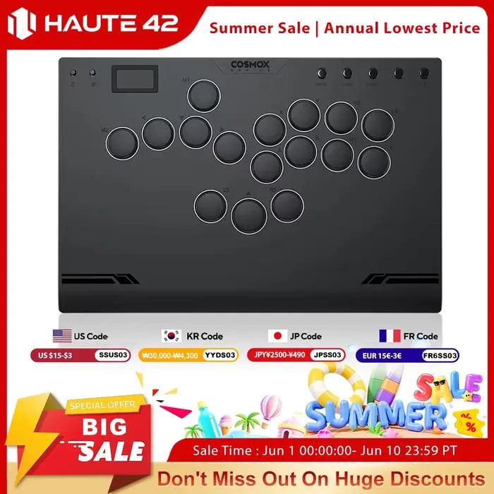 Manette de jeu sans levier Haute42 M Gen2 en alliage d'aluminium