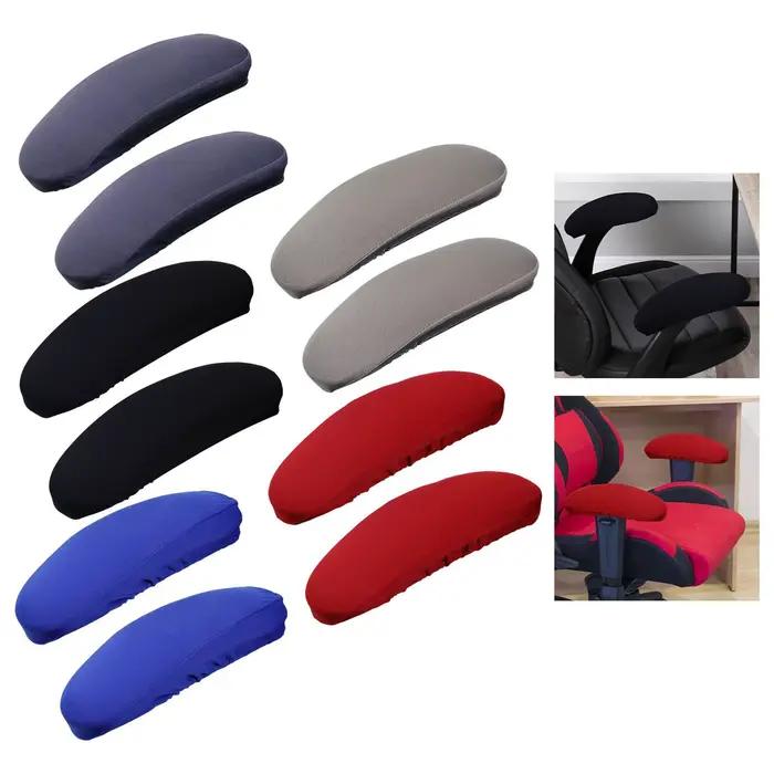Ensemble de housses de bras pour chaise de bureau