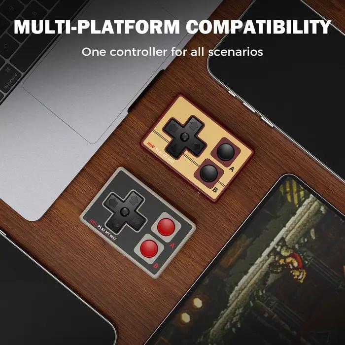 Mini contrôleur rétro Gamebrick IINE/contrôleur Portable/batterie longue durée de vie 10 heures/compatibilité multi-plateforme/prise en charge de la souris