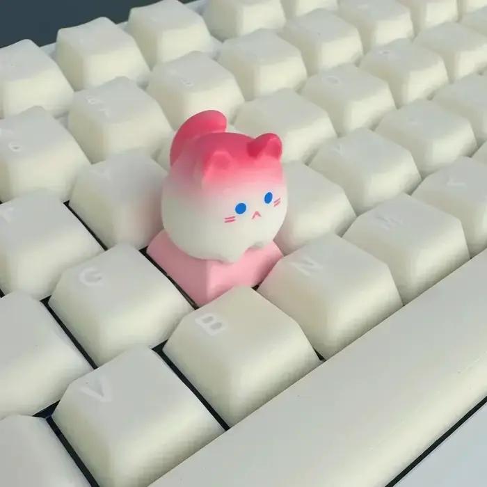 Capuchons de touches de clavier Kawaii personnalisés