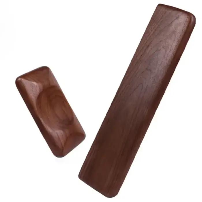 Coussinet de paume pour clavier mécanique personnalisé en bois massif