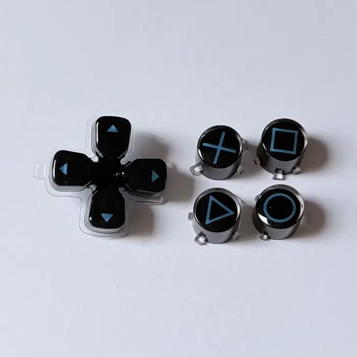 Boutons de direction croisés de remplacement pour manette PS5 – Édition 30e Anniversaire – Pièces de rechange rétro pour modification et réparation