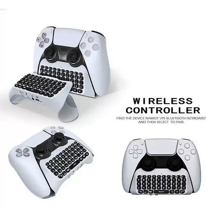 Clavier Bluetooth pour PS5 AyeBeau Accessoire de Jeu Manettes de Jeu Communication Audio Intégré Occasions Spéciales
