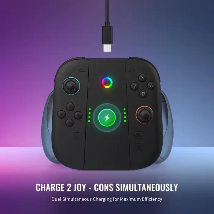 Poignée de charge multifonction pour manettes gauche et droite Switch 2
