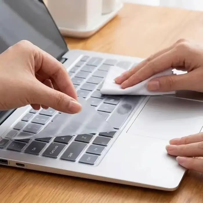 Protecteur de clavier en silicone fin et souple
