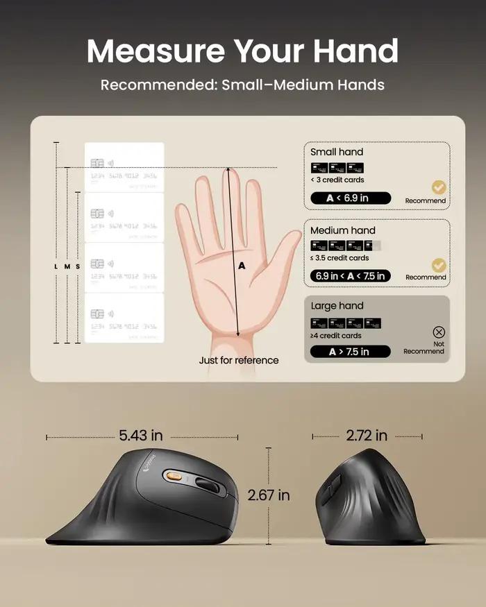 Souris ergonomique ProtoArc