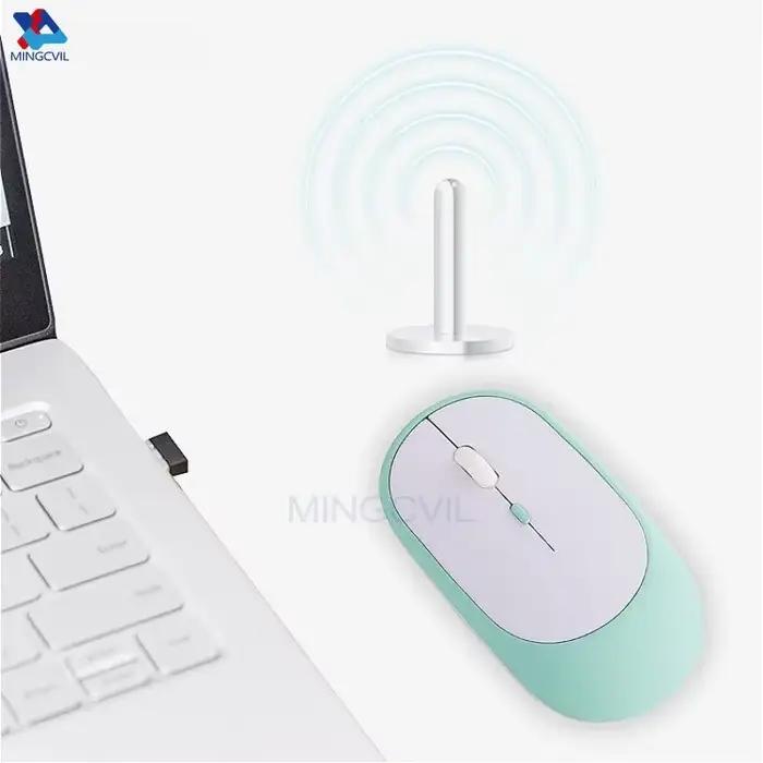 MINGCVIL souris sans fil Bluetooth USB