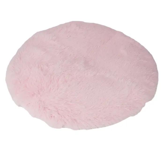 Tapis Shaggy super doux avec support antidérapant sécurisé adapté à plusieurs espaces intérieurs tels que les salons et les chambres à coucher