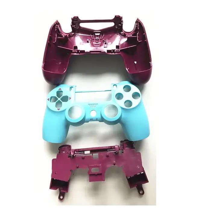 Pour PS4 modèle JDS 055 JDM-050 JDM-055 contrôleur bricolage personnalisé ensemble complet coque de boîtier en plastique housse rigide avec boutons