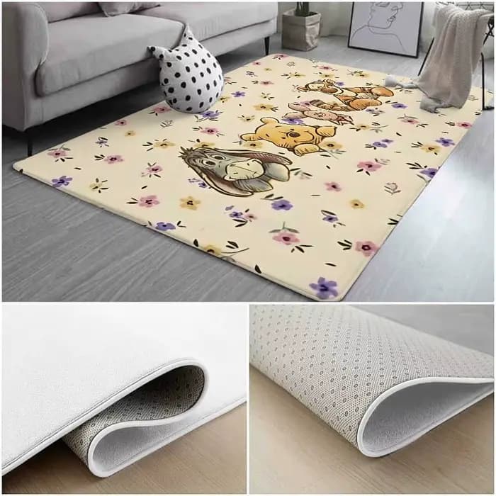 Tapis mignon W-Winnie The P-PoohS Kawaii