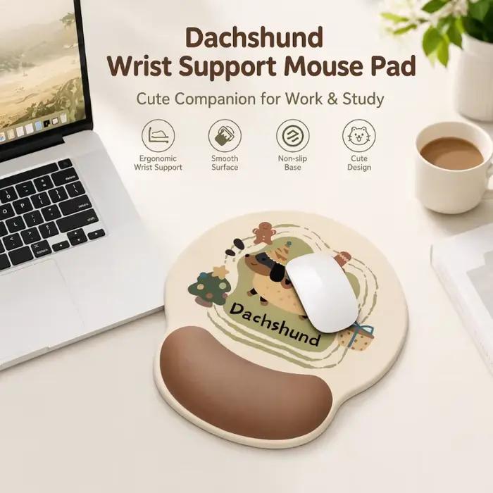 Tapis de souris mignon en forme d'animal de dessin animé